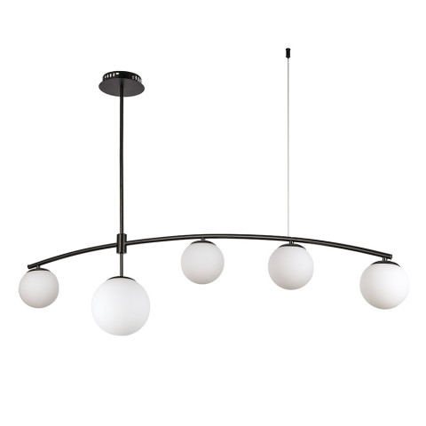 Люстра Levistella 7529827-5 BK+WH
