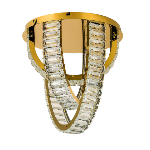 Люстра LED Levistella 790L1052 (400), 50W, три режими світла, висота 430мм, скло, сучасний стиль