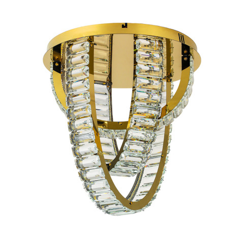 Люстра LED Levistella 790L1051 (400), 50W, три режими світла, 430мм, скло, сучасний стиль для дому