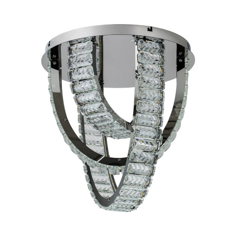 Люстра LED Levistella 790L1049 (400), 50W, три режими світла, скло, сучасний стиль для вітальні
