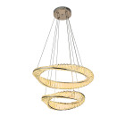 Люстра LED Levistella 799L8812 (600+400) CH, 84W, регульована температура світла, сучасний стиль для вітальні Люстра LED Levistella 799L8812 (600+400) CH, 84W, регульована температура світла, сучасний стиль для вітальні