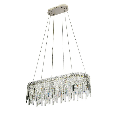 Люстра LED Levistella 802L39030 CH, 68W, регульована температура кольору, хром, сучасний стиль для дому