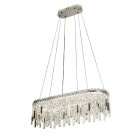 Люстра LED Levistella 802L39030 CH, 68W, регульована температура кольору, хром, сучасний стиль для дому Люстра LED Levistella 802L39030 CH, 68W, регульована температура кольору, хром, сучасний стиль для дому