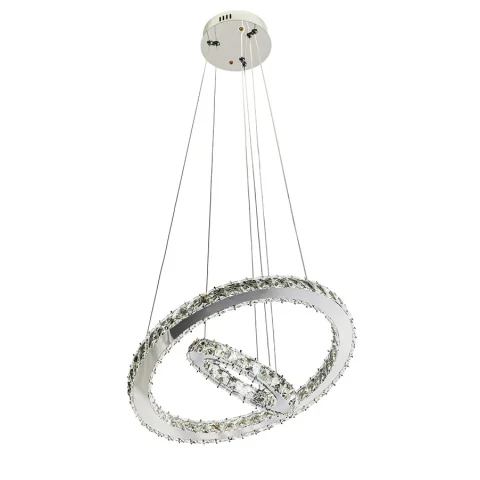 Люстра стельова LED Levistella 802L7162 CH, 34W, сучасний стиль, хромований метал