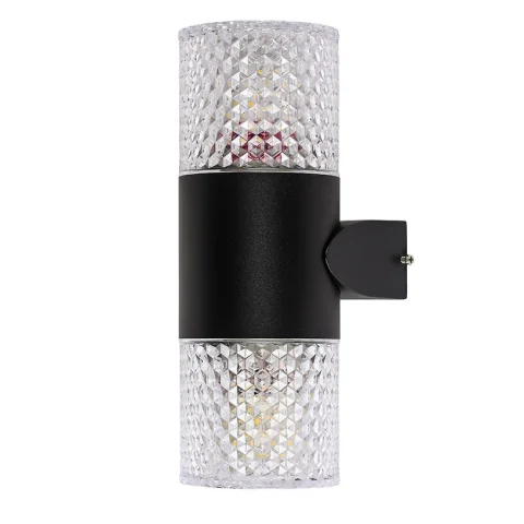 Бра вуличне Levistella 804W1908-2 BK, E27, 40W, чорний, 2 плафона, для освітлення фасадів