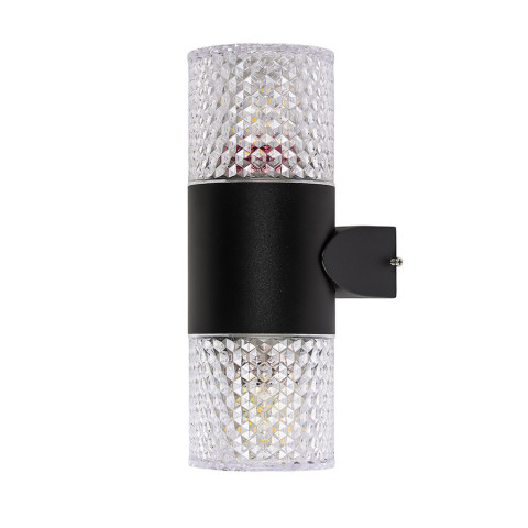 Бра вуличне Levistella 804W1908-2 BK, E27, 40W, чорний, 2 плафона, для освітлення фасадів