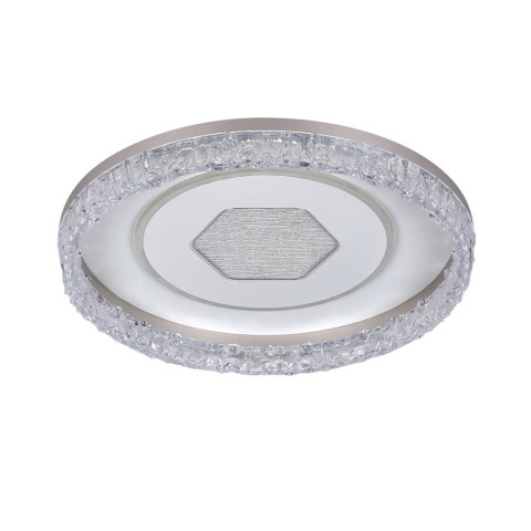 Люстра стельова LED Levistella 7875157A WH, 80W, 3 режими світла, білий, сучасний стиль для вітальні