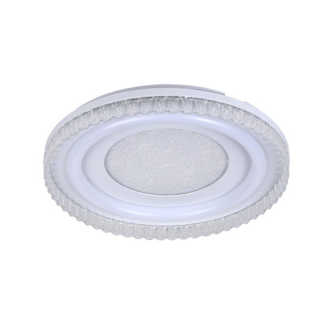 Люстра стельова LED Levistella 7875156A WH, 80W, білий, 3 режими світла, сучасний дизайн для вітальні