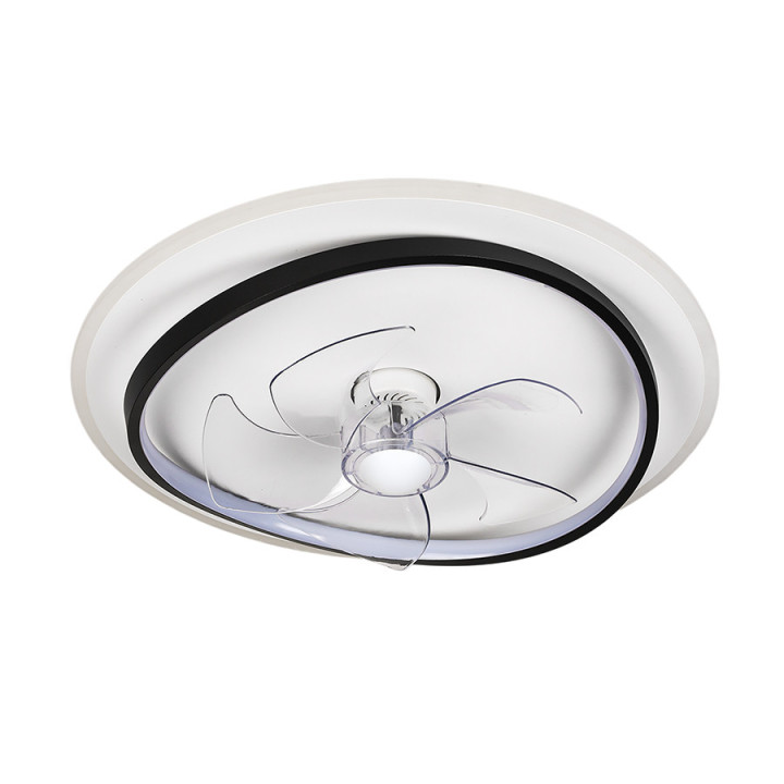 Люстра вентилятор стельова LED Levistella 7875088B BK+WH, 50W, білий+чорний, з пультом, сучасний стиль для дому Люстра вентилятор стельова LED Levistella 7875088B BK+WH, 50W, білий+чорний, з пультом, сучасний стиль для дому