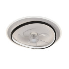 Люстра вентилятор стельова LED Levistella 7875088B BK+WH, 50W, білий+чорний, з пультом, сучасний стиль для дому Люстра вентилятор стельова LED Levistella 7875088B BK+WH, 50W, білий+чорний, з пультом, сучасний стиль для дому