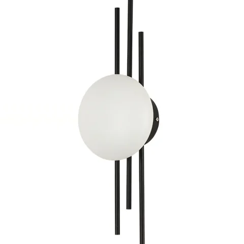 Бра настінне LED Levistella 786W009A BK, 7W, чорний, сучасний стиль