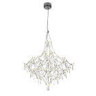 Люстра стельова LED Levistella 918L981 (800) CH, 40W, три режими світла, діаметр 800мм, металевий каркас, сучасний стиль для дому Люстра стельова LED Levistella 918L981 (800) CH, 40W, три режими світла, діаметр 800мм, металевий каркас, сучасний стиль для дому