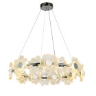 Люстра стельова LED Levistella 7989249-14 led (800) CH, 22W, хром, акрилові лепестки, сучасний стиль Люстра стельова LED Levistella 7989249-14 led (800) CH, 22W, хром, акрилові лепестки, сучасний стиль