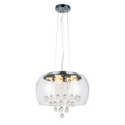 Світильник підвісний LED Levistella 800P8057 led (400*205) CL, 18W, метал + скло, діаметр 400мм, сучасний стиль для дому Світильник підвісний LED Levistella 800P8057 led (400*205) CL, 18W, метал + скло, діаметр 400мм, сучасний стиль для дому