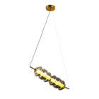 Світильник підвісний LED Levistella 800P3166 (110*310) SM, 7,5W, бронзовий, з регульованим світлом, сучасний стиль для дому