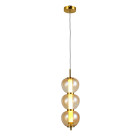 Світильник підвісний LED Levistella 800P3055 (130*330) AM, 5W, бронзовий, коричневий абажур, сучасний стиль Світильник підвісний LED Levistella 800P3055 (130*330) AM, 5W, бронзовий, коричневий абажур, сучасний стиль