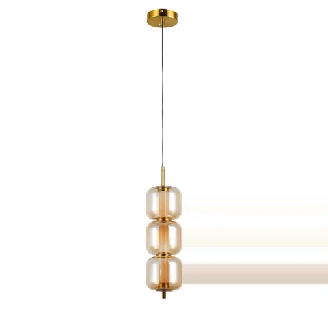 Світильник підвісний LED Levistella 800P3151 (110*300) AM, 5W, коричневий, сучасний стиль