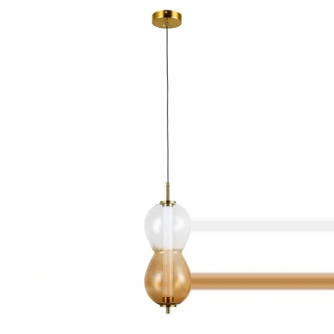 Подвесной светильник LED Levistella 800P3152-1led GAMB, 5W, регулируемая температура цвета, бронзовый