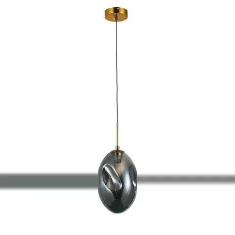 Подвесной светильник LED Levistella 800P3308L-1led (200*125) SM, 3W, черный, металл + стекло, для гостиной