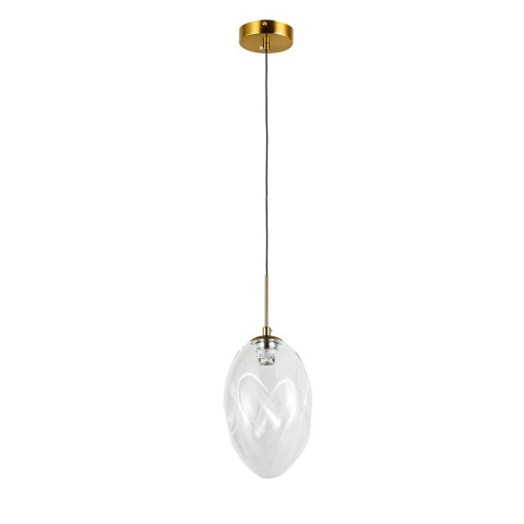 Світильник підвісний LED Levistella 800P3308L-1led (200*125) CL, 3W, метал + скло, для вітальні