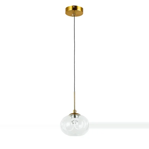 Підвісний LED-світильник Levistella 800P3308S-1led (150*120) CL, 3 Вт, регульоване світло, метал + скло, для вітальні