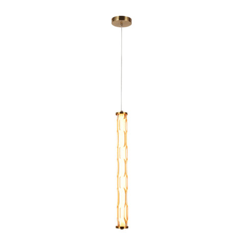 Світильник підвісний LED Levistella 79112517-1led (600) BR, 27W, 3000K, скло, для вітальні