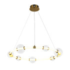 Люстра LED Levistella 7812021 (750) AB, 20W, 3000K, бронзовий, акрил, стельова Люстра LED Levistella 7812021 (750) AB, 20W, 3000K, бронзовий, акрил, стельова