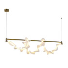 Люстра LED Levistella 7813168 (1500) AB, 26W, 3000K, бронзовий, стельова, сучасний стиль для дому Люстра LED Levistella 7813168 (1500) AB, 26W, 3000K, бронзовий, стельова, сучасний стиль для дому