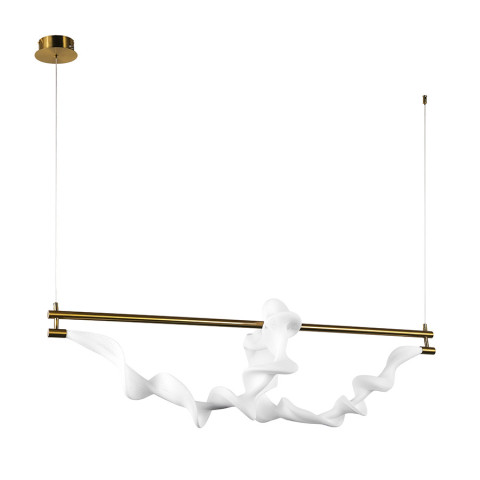 Люстра LED Levistella 7813168 (1200) AB, 18W, 3000K, бронзовий метал, стельова для вітальні Люстра LED Levistella 7813168 (1200) AB, 18W, 3000K, бронзовий метал, стельова для вітальні