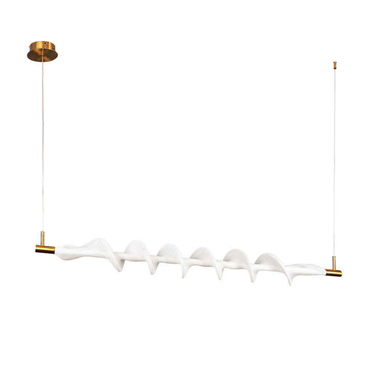 Люстра LED Levistella 7813089 (1200) AB, 16W, 3000K, бронзовий метал, сучасний стиль для дому