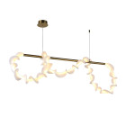 Люстра LED Levistella 7813177 (1200) AB, 27W, бронзовий, 1200 мм, стельова, сучасний стиль Люстра LED Levistella 7813177 (1200) AB, 27W, бронзовий, 1200 мм, стельова, сучасний стиль