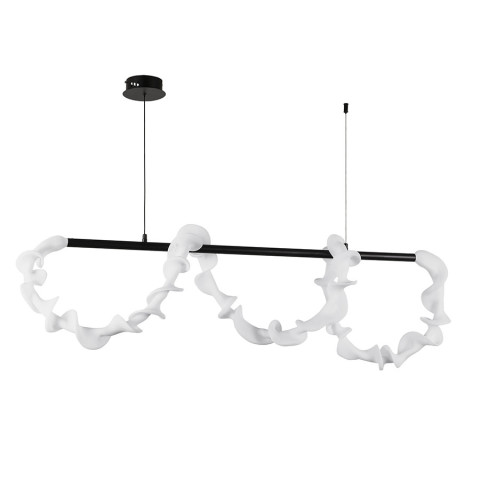 Люстра LED Levistella 7813177 (1200) BK, 27W, 3000K, чорний, стельова Люстра LED Levistella 7813177 (1200) BK, 27W, 3000K, чорний, стельова