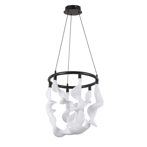 Люстра стельова LED Levistella 7813175 BK, 23W, 3000K, чорний, сучасний стиль