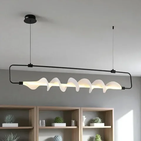 Підвісна LED-люстра Levistella 7813173 BK, 10W, 3000K, чорний метал, для вітальні Підвісна LED-люстра Levistella 7813173 BK, 10W, 3000K, чорний метал, для вітальні