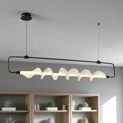 Люстра стельова LED Levistella 7813173 BK, 10W, 3000K, чорний метал, для вітальні
