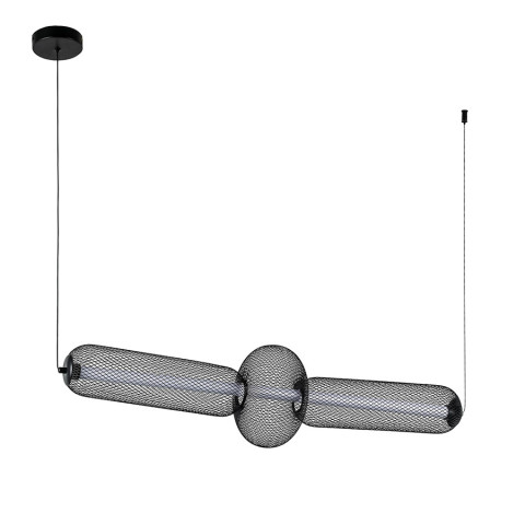 Люстра LED Levistella 7812035 BK, 8W, 3000K, чорний метал, сучасний стиль Люстра LED Levistella 7812035 BK, 8W, 3000K, чорний метал, сучасний стиль