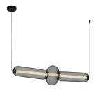 Люстра LED Levistella 7812035 BK, 8W, 3000K, чорний метал, сучасний стиль Люстра LED Levistella 7812035 BK, 8W, 3000K, чорний метал, сучасний стиль