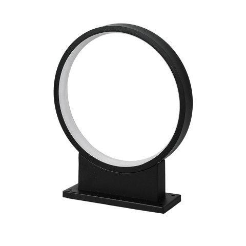 Бра настінне LED Levistella 923C300 BK, 22W, 3200K, чорний алюміній, вуличний стиль