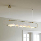 Люстра LED Levistella 7813173 AB, 10W, 3000K, бронзовий метал, стельова, для вітальні