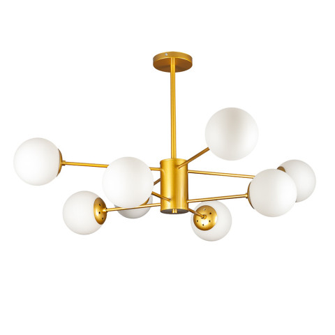 Люстра Levistella 7526033-8 GD+WH