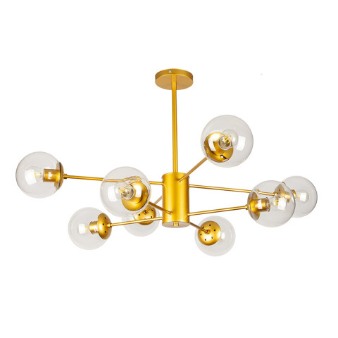 Люстра Levistella 7526033-8 GD+CL