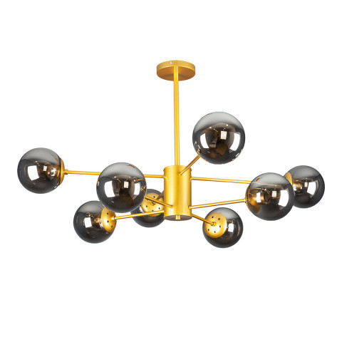 Люстра Levistella 7526033-8 GD+BK