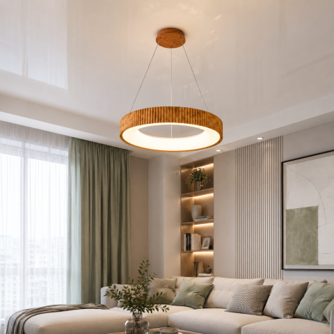 LED-люстра Levistella 781P3165 (600) DWD під дерево з пультом 90W