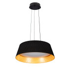 Сучасна підвісна LED-люстра Levistella 781P2917 (460) BK+LWD чорна під світле дерево 44W з пультом Сучасна підвісна LED-люстра Levistella 781P2917 (460) BK+LWD чорна під світле дерево 44W з пультом
