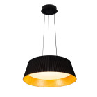 Сучасна підвісна LED-люстра Levistella 781P2917 (460) BK+LWD чорна під світле дерево 44W з пультом Сучасна підвісна LED-люстра Levistella 781P2917 (460) BK+LWD чорна під світле дерево 44W з пультом
