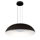 Сучасна підвісна LED-люстра Levistella 781PL3953 (600) BK+WH чорна 46W