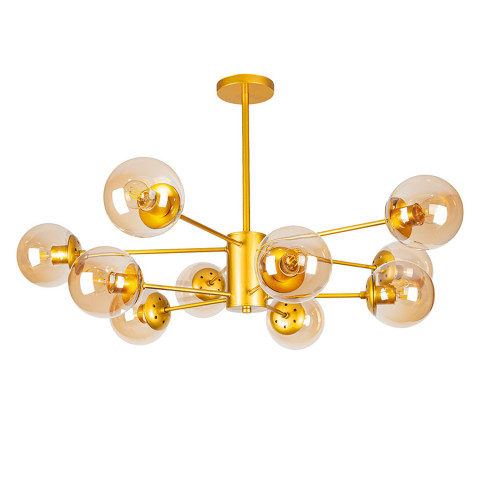 Люстра Levistella 7526033-10 GD+BR