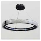 Світлодіодна люстра підвісна Artlight MB240118/60BK з чорним кільцем, 66W Світлодіодна люстра підвісна Artlight MB240118/60BK з чорним кільцем, 66W