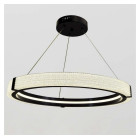 Світлодіодна люстра підвісна Artlight MB240118/60BK з чорним кільцем, 66W Світлодіодна люстра підвісна Artlight MB240118/60BK з чорним кільцем, 66W
