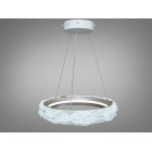 Кільцева LED-люстра Diasha MD3528/400CG шампань 40 Вт 2200 Лм з пультом